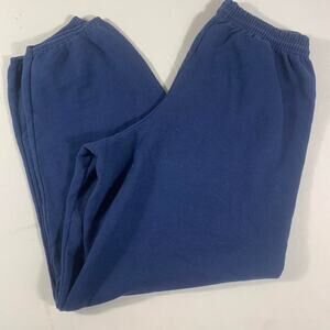 Vintage 90s blue hanes sweatpants